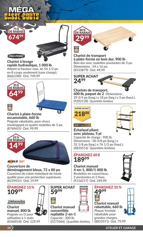 Circulaire Princess Auto - Méga Casse-coûts - Page 21