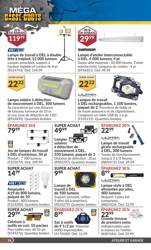 Circulaire Princess Auto - Méga Casse-coûts - Page 23