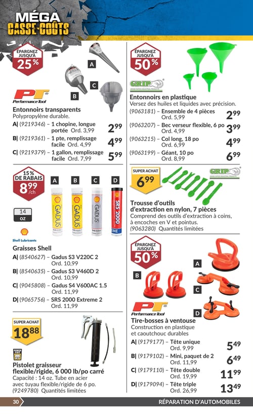Circulaire Princess Auto - Méga Casse-coûts - Page 37