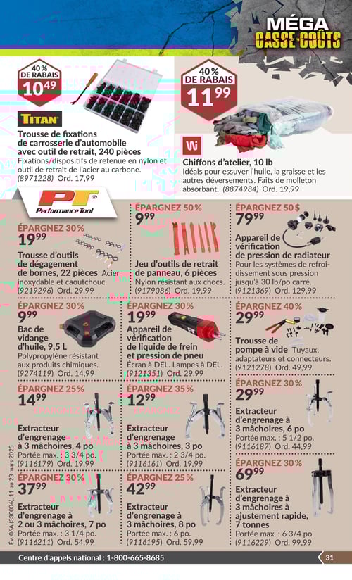 Circulaire Princess Auto - Méga Casse-coûts - Page 38