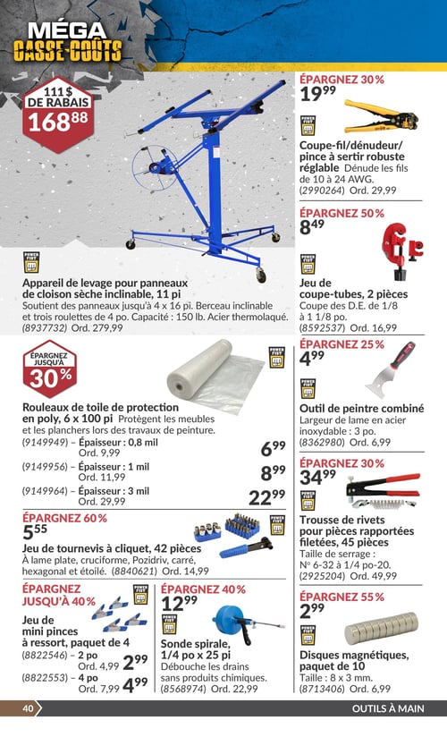 Circulaire Princess Auto - Méga Casse-coûts - Page 47