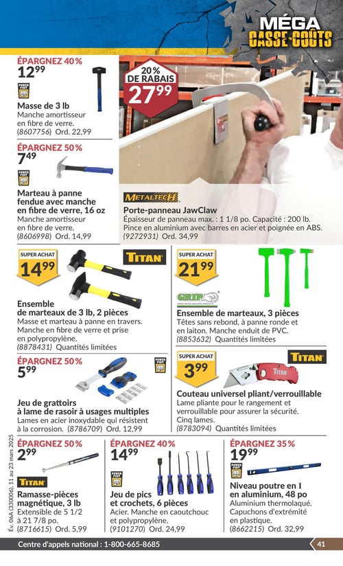 Circulaire Princess Auto - Méga Casse-coûts - Page 48