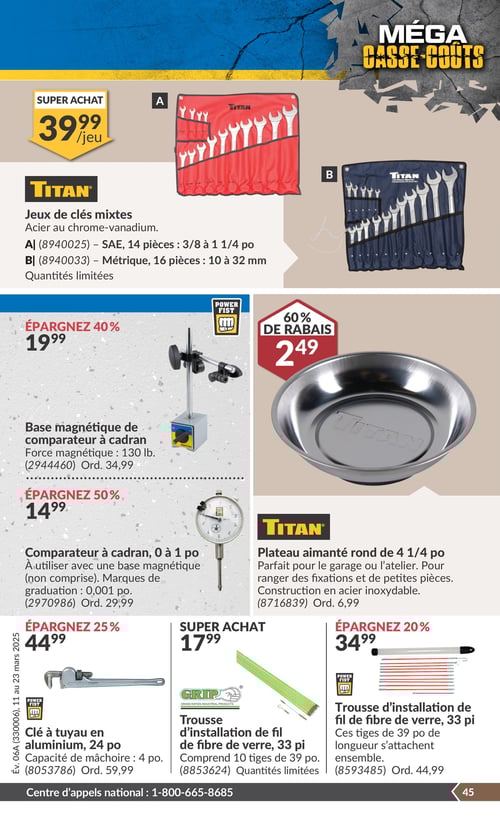Circulaire Princess Auto - Méga Casse-coûts - Page 52