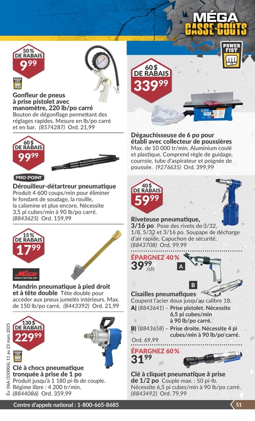 Circulaire Princess Auto - Méga Casse-coûts - Page 58