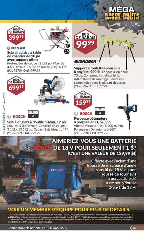 Circulaire Princess Auto - Méga Casse-coûts - Page 66