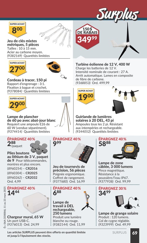 Circulaire Princess Auto - Méga Casse-coûts - Page 76
