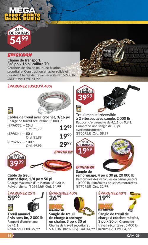 Circulaire Princess Auto - Méga Casse-coûts - Page 95