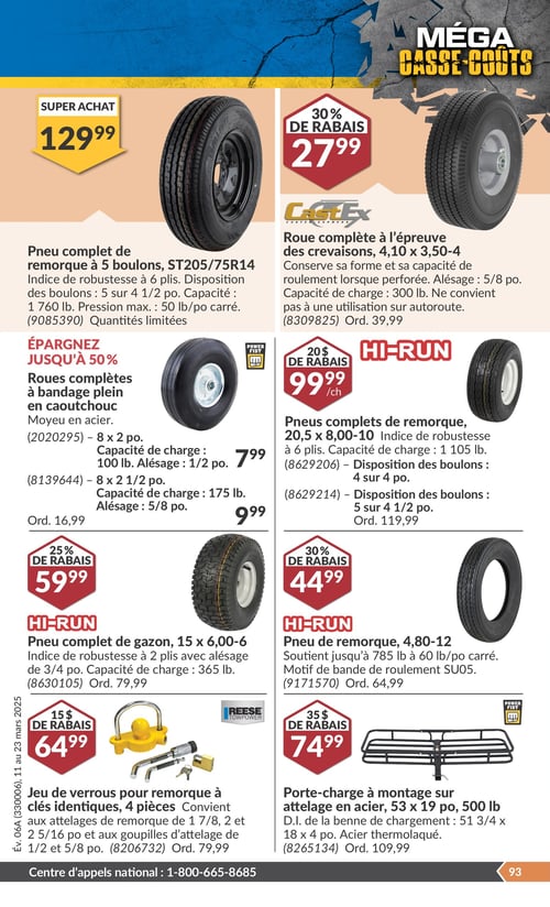 Circulaire Princess Auto - Méga Casse-coûts - Page 100