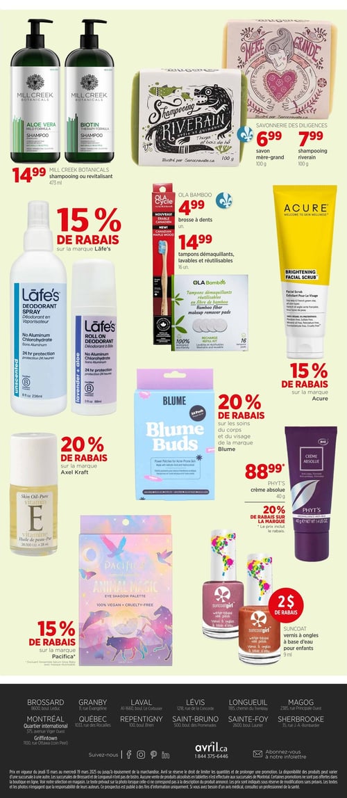 Circulaire Avril - Supermarché Santé - Page 10