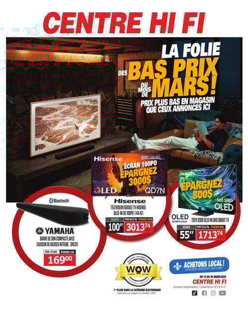 Circulaire Centre HI-FI - Page 1
