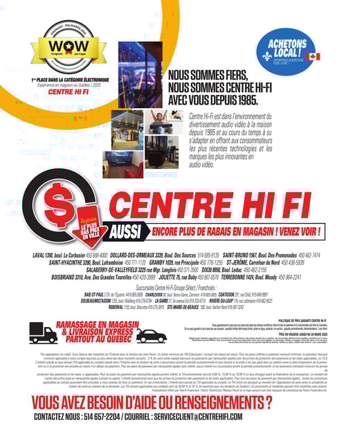 Circulaire Centre HI-FI - Page 70