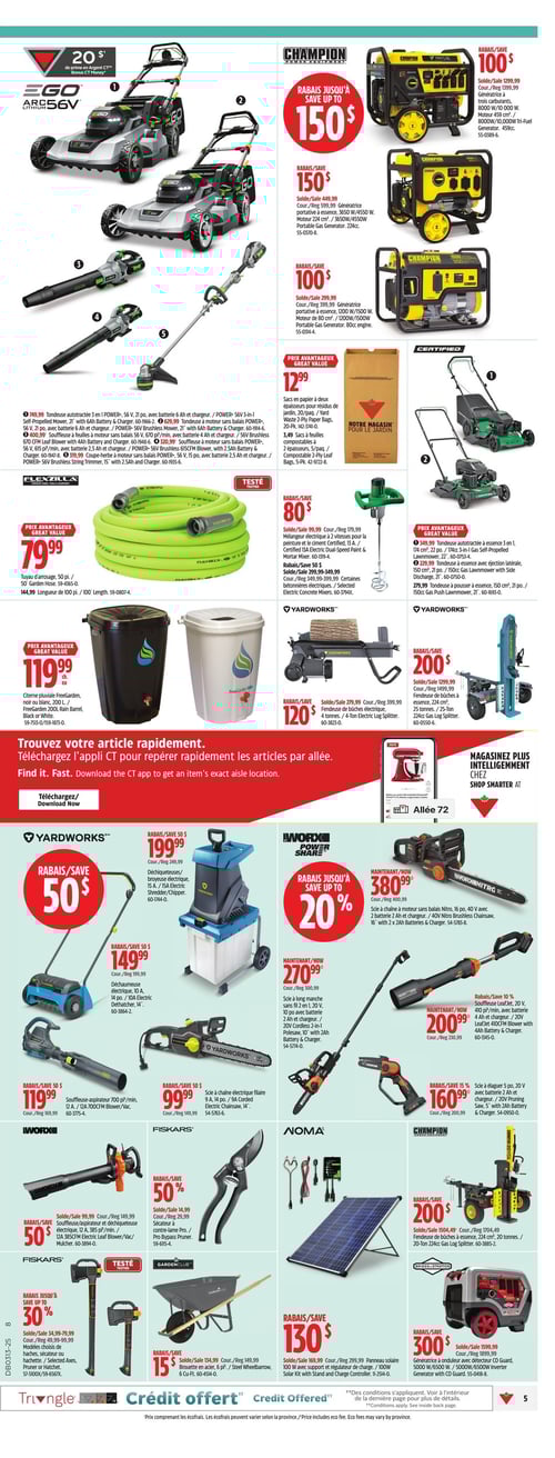 Circulaire Canadian Tire - Page 6