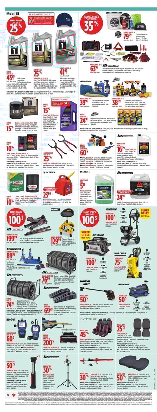 Circulaire Canadian Tire - Page 17