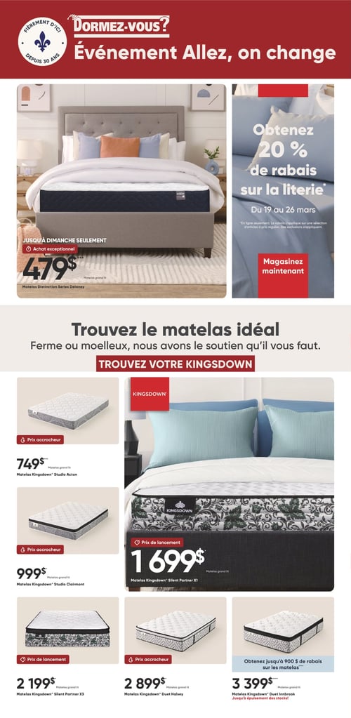 Circulaire Dormez Vous - Évènement Allez, on change - Page 1