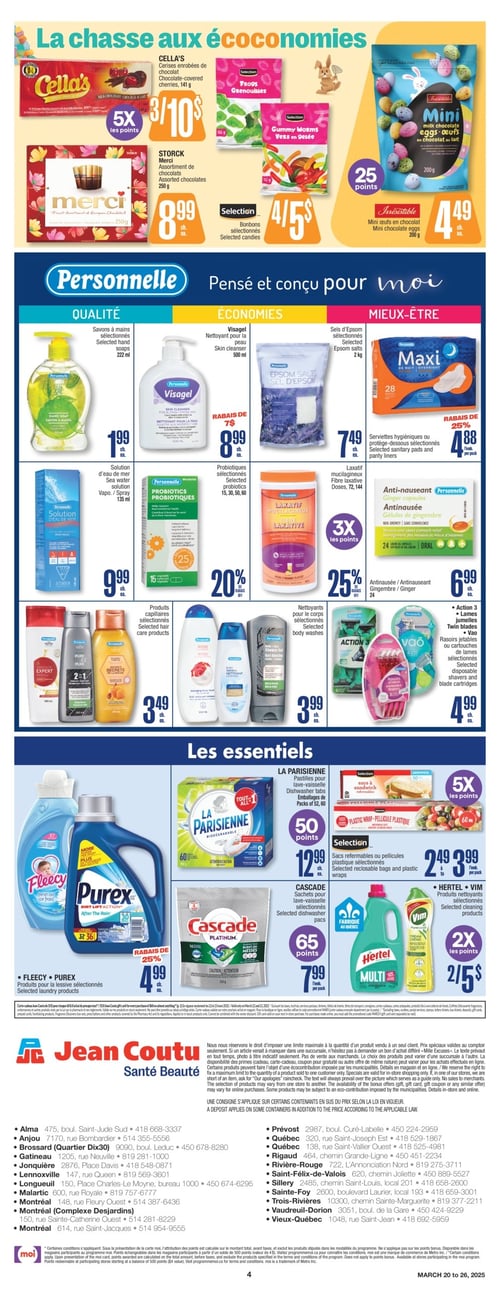 Circulaire Jean Coutu - Santé Beauté - Page 4