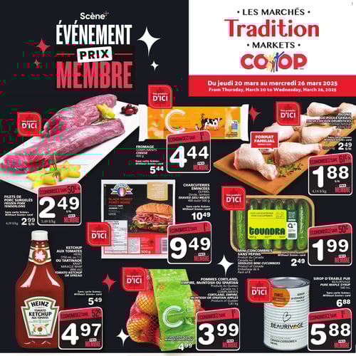 Circulaire Les Marchés Tradition - Nouveau-Brunswick - Page 1