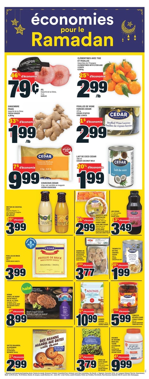 Circulaire Super C - Économies pour le Ramadan - Page 3