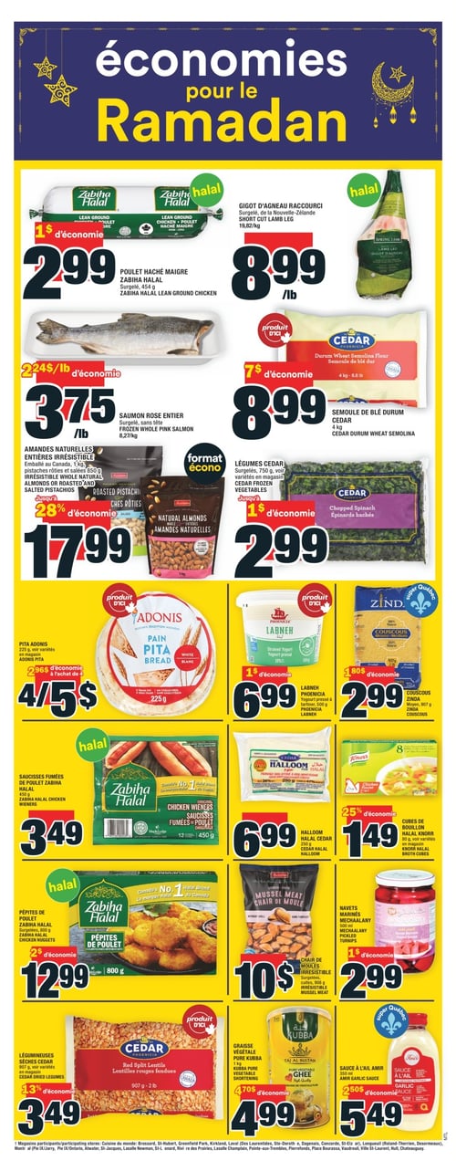 Circulaire Super C - Économies pour le Ramadan - Page 4