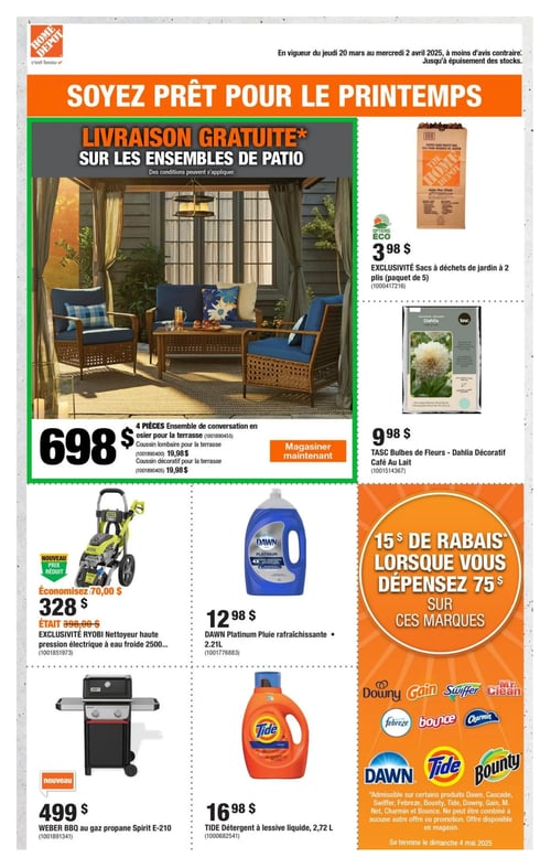 Circulaire Home Depot - Page 1