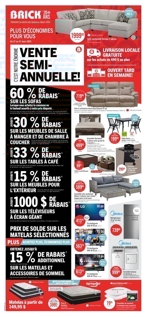 Circulaire Brick - Vente Semi-Annuelle - Page 1