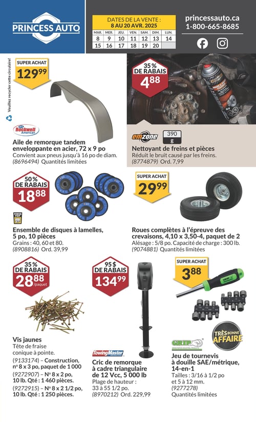 Circulaire Princess Auto - Économies du Printemps - Page 2