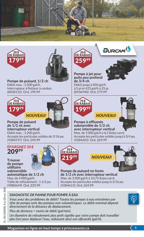 Circulaire Princess Auto - Économies du Printemps - Page 11