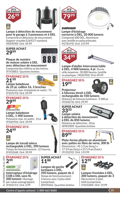 Circulaire Princess Auto - Économies du Printemps - Page 31