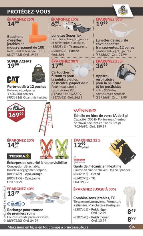 Circulaire Princess Auto - Économies du Printemps - Page 33