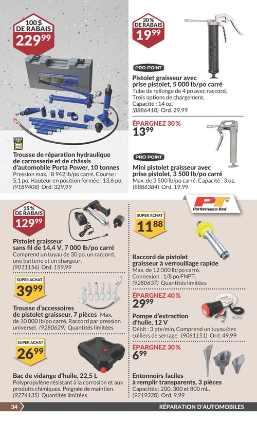 Circulaire Princess Auto - Économies du Printemps - Page 40