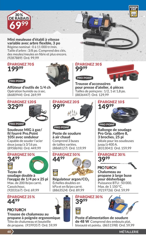 Circulaire Princess Auto - Économies du Printemps - Page 66