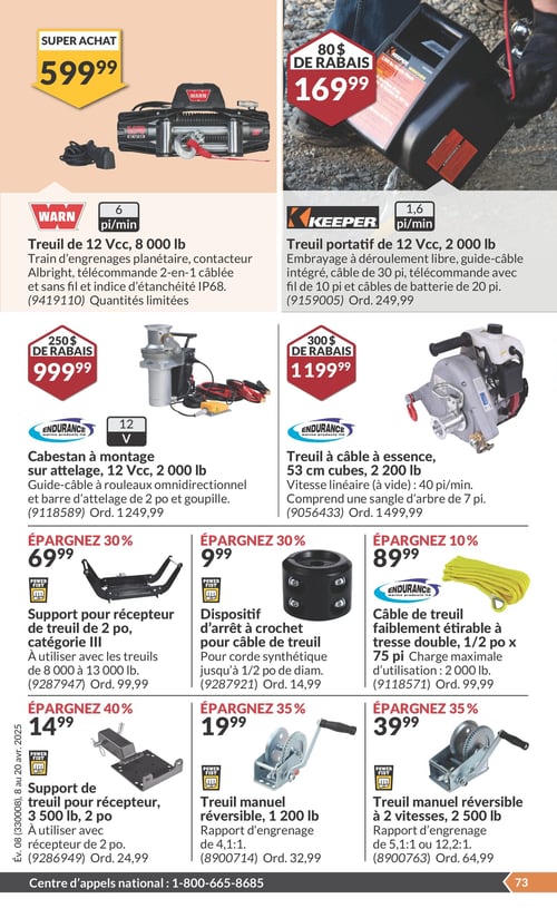 Circulaire Princess Auto - Économies du Printemps - Page 79