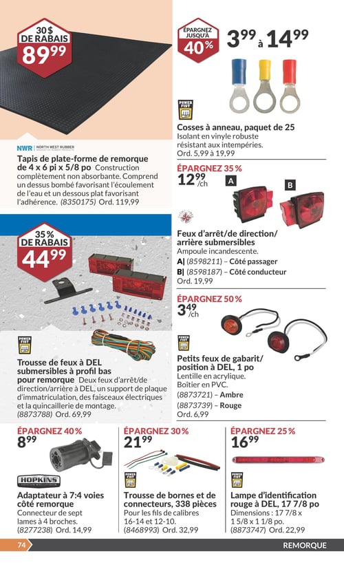 Circulaire Princess Auto - Économies du Printemps - Page 80