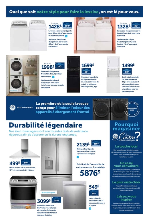 Circulaire Meubles Mont-Laurier - Rabais Printaniers - Page 2
