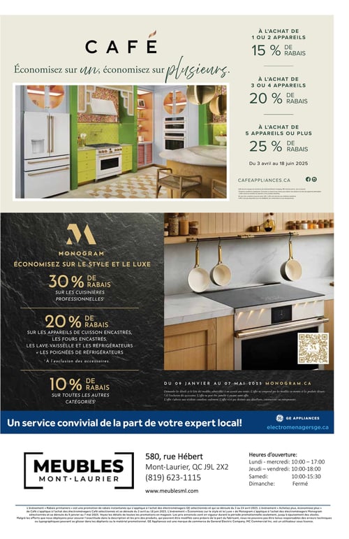 Circulaire Meubles Mont-Laurier - Rabais Printaniers - Page 5
