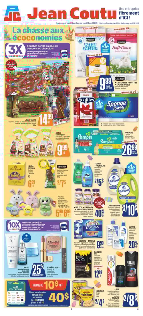 Circulaire Jean Coutu - Page 1