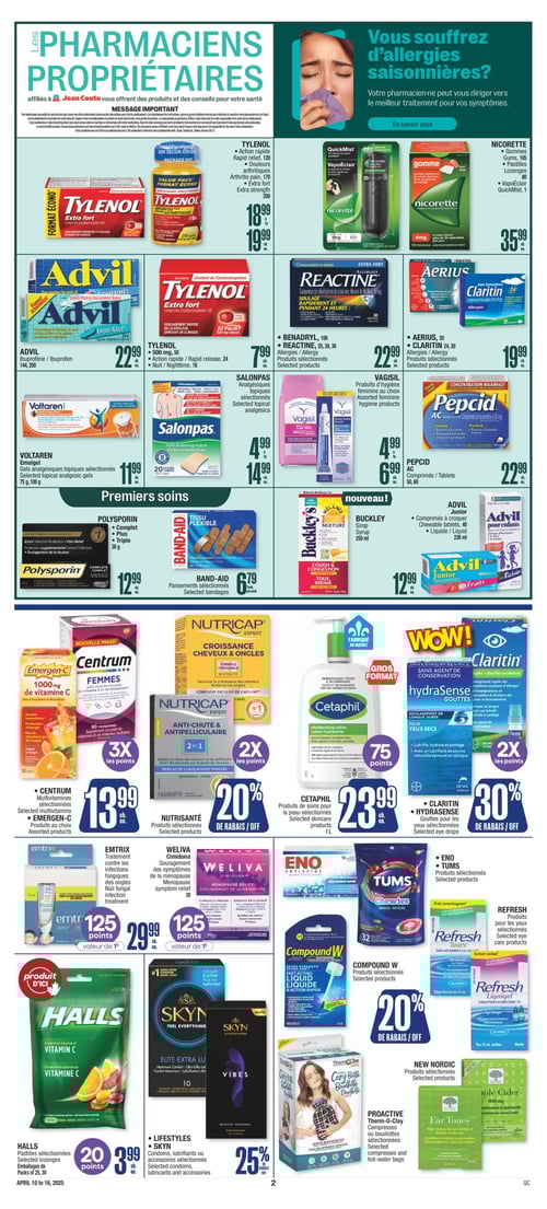 Circulaire Jean Coutu - Page 3