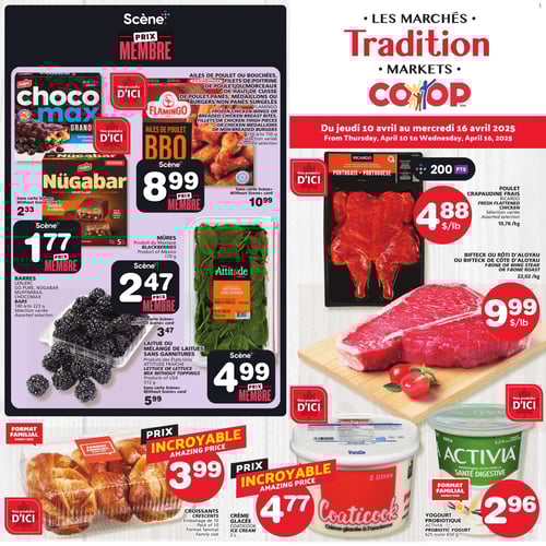 Circulaire Les Marchés Tradition - Nouveau-Brunswick - Page 1