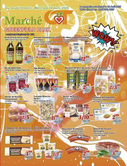 Circulaire Marché C & T - Greenfield Park - Page 1