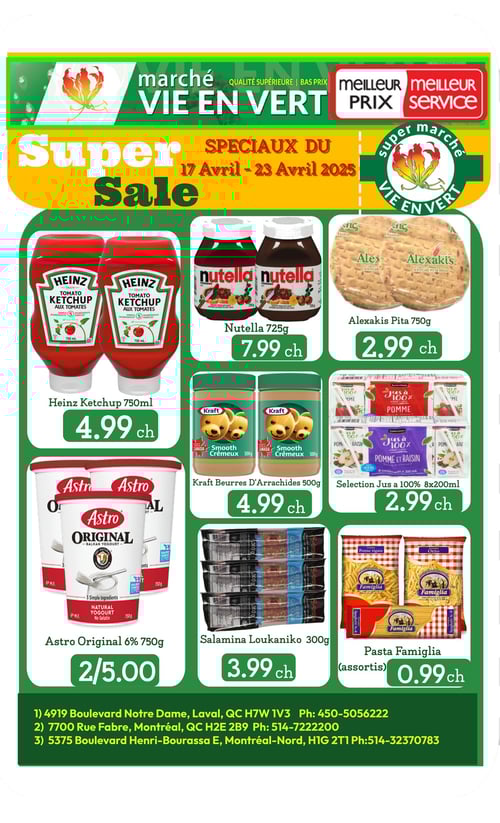 Circulaire Marché Vie en Vert - Page 2