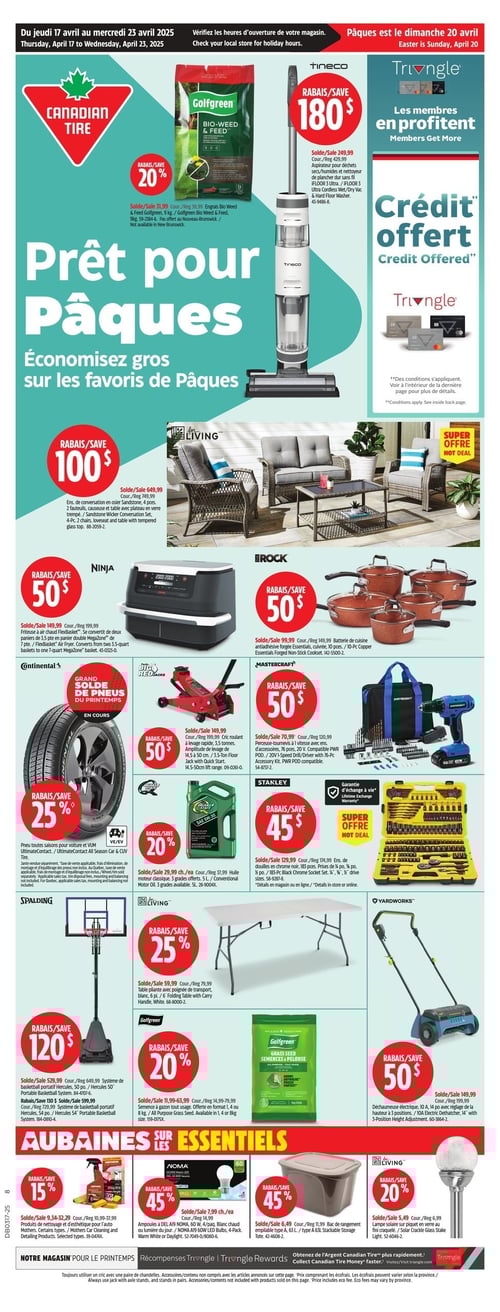 Circulaire Canadian Tire - Page 1