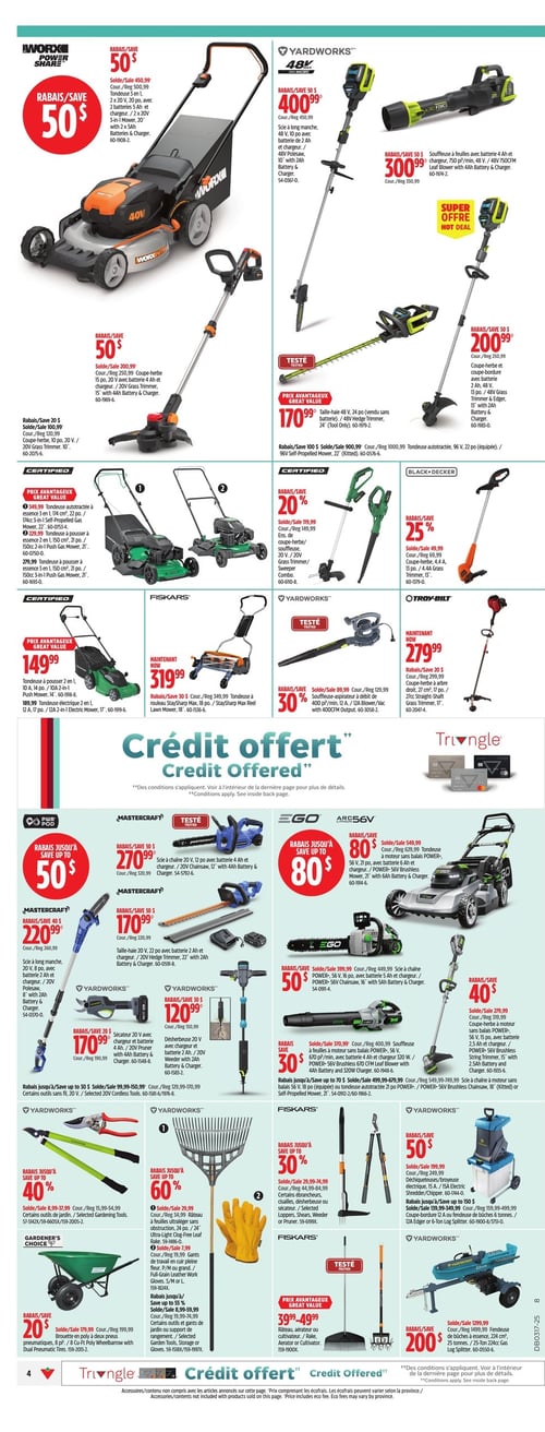 Circulaire Canadian Tire - Page 4