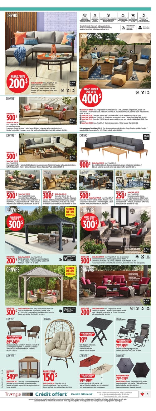 Circulaire Canadian Tire - Page 5
