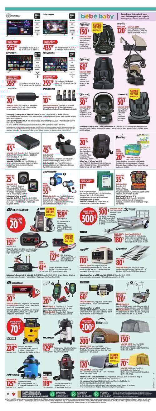 Circulaire Canadian Tire - Page 21
