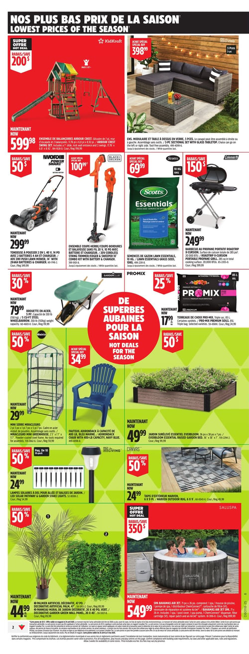Circulaire Canadian Tire - Page 4