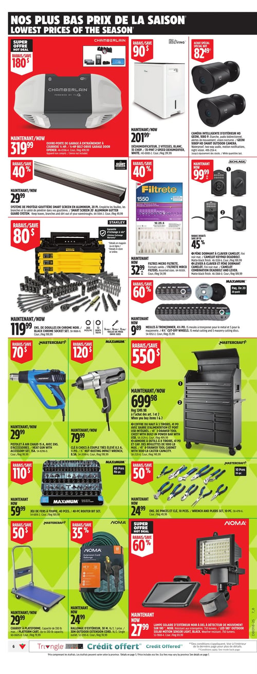 Circulaire Canadian Tire - Page 8