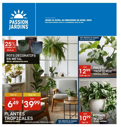 Circulaire Passion Jardins - Page 1
