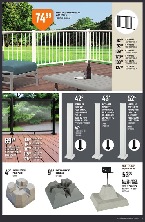 Circulaire Canac - Cahier Matériaux - Page 4