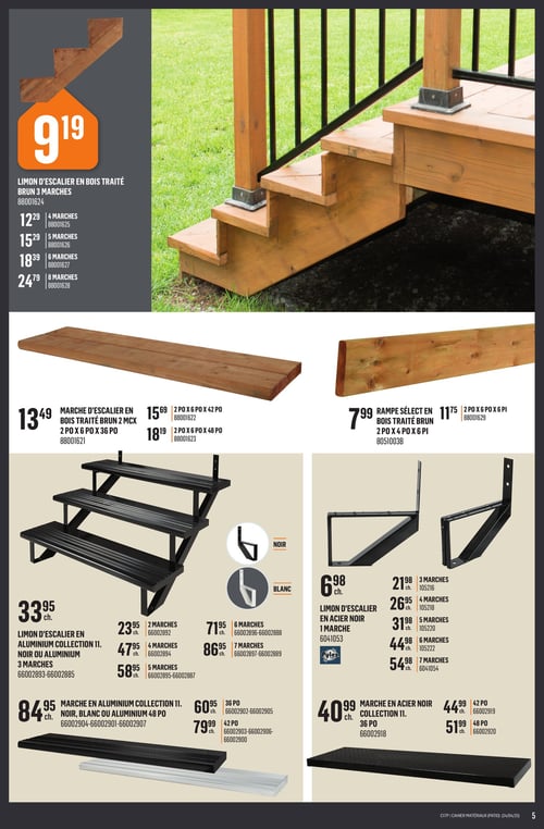 Circulaire Canac - Cahier Matériaux - Page 5