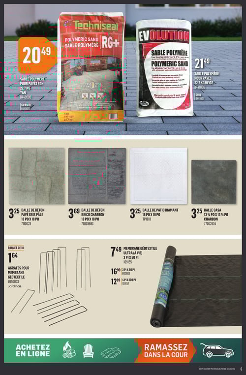 Circulaire Canac - Cahier Matériaux - Page 6