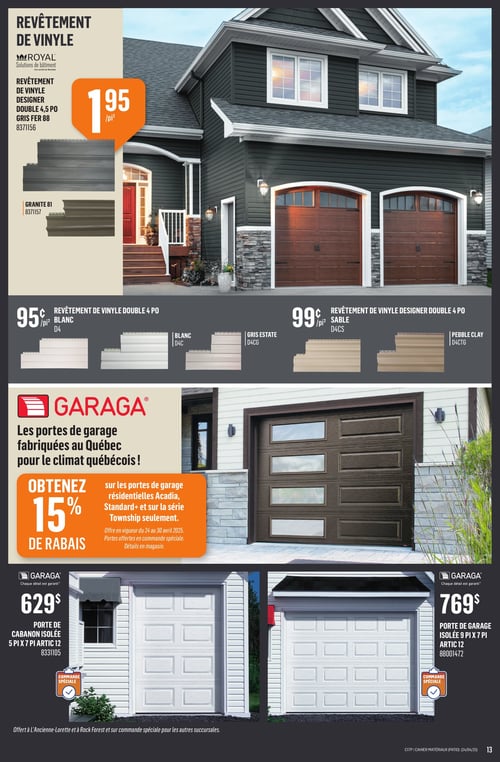 Circulaire Canac - Cahier Matériaux - Page 13
